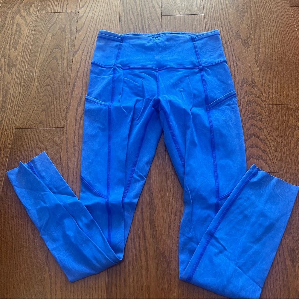 lululemon athletica Blue Leggings